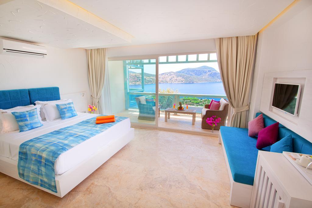Asfiya Sea View Hotel Kas Room photo